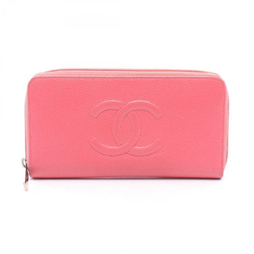 Chanel Coco Mark Around Zip Long Wallet #303301C83B